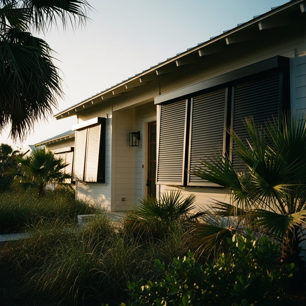 Can Exterior Window Treatments Withstand Storms?