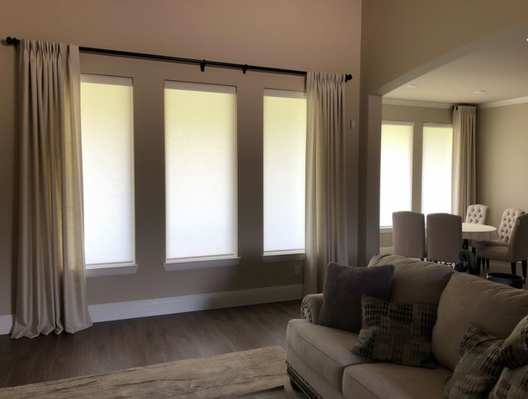 Heavy Drapes & Layered Curtains