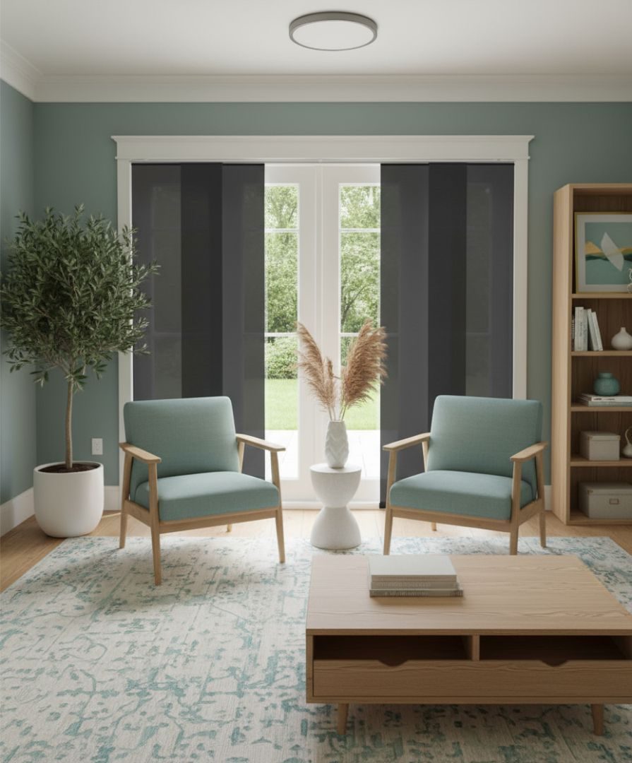 Best Window Treatments for Sliding Glass Doors