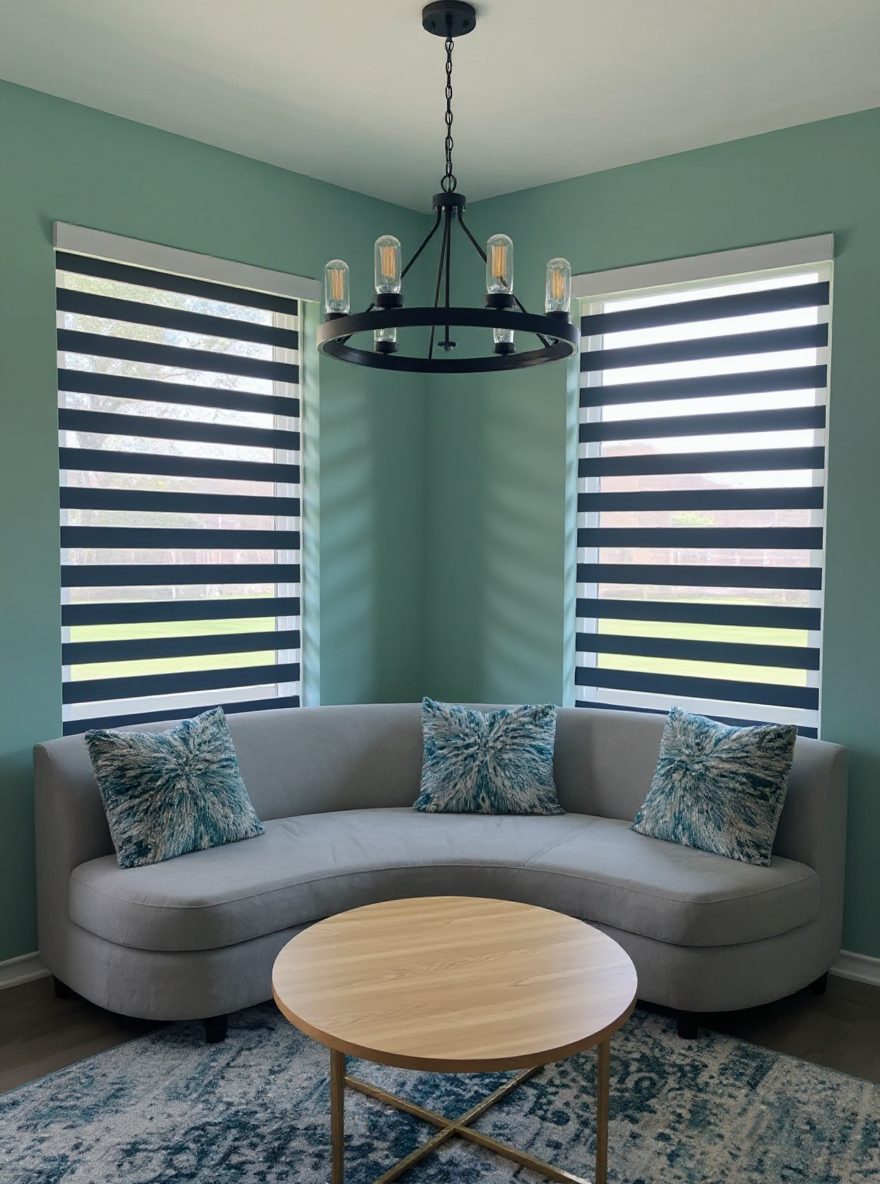 Factors That Affect Nighttime Privacy With Zebra Blinds
