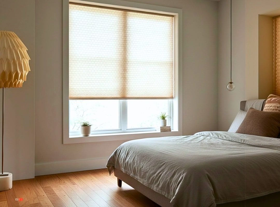 Honeconb in bedroom