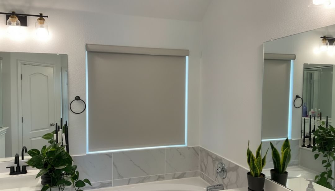 Bathroom Window Treatment