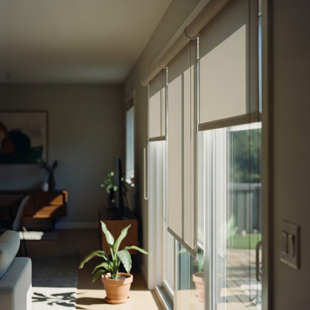Choosing the Right Roller Shades for Your Sliding Door