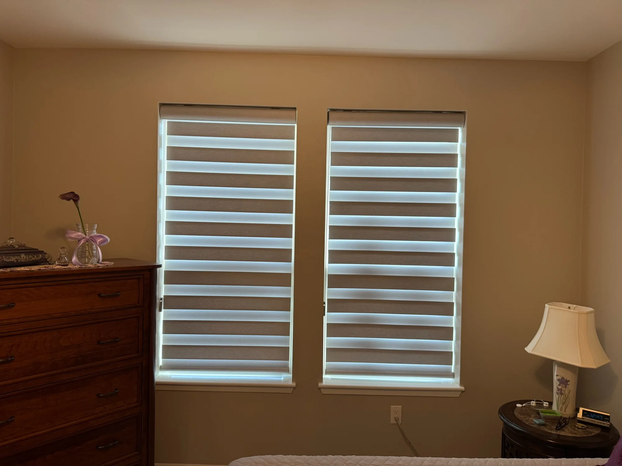 Drapery & Banded in a finished Love Is Blinds installation