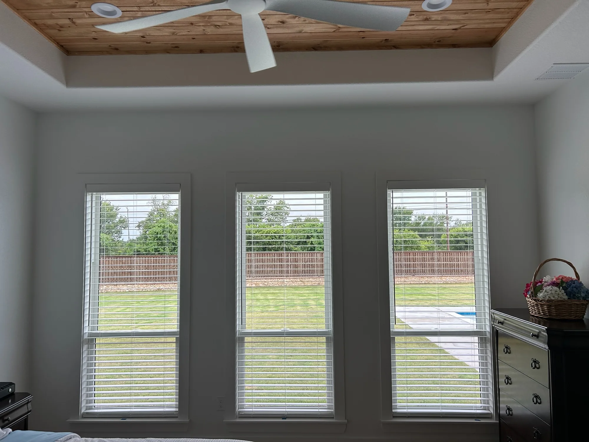 Custom Blinds measured and installed in Arlington, TX