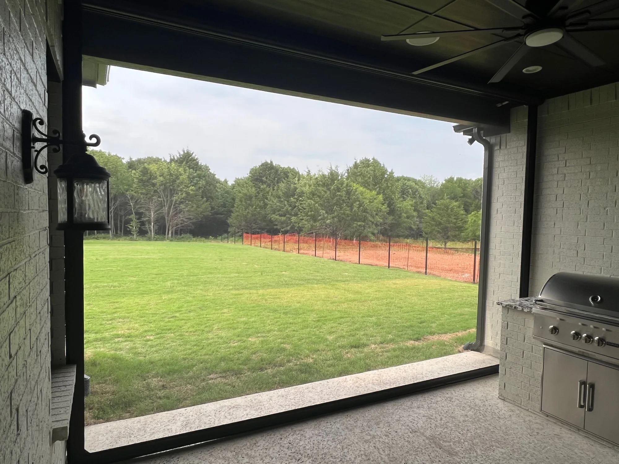 Exterior Patio Shades in a Euless, TX home