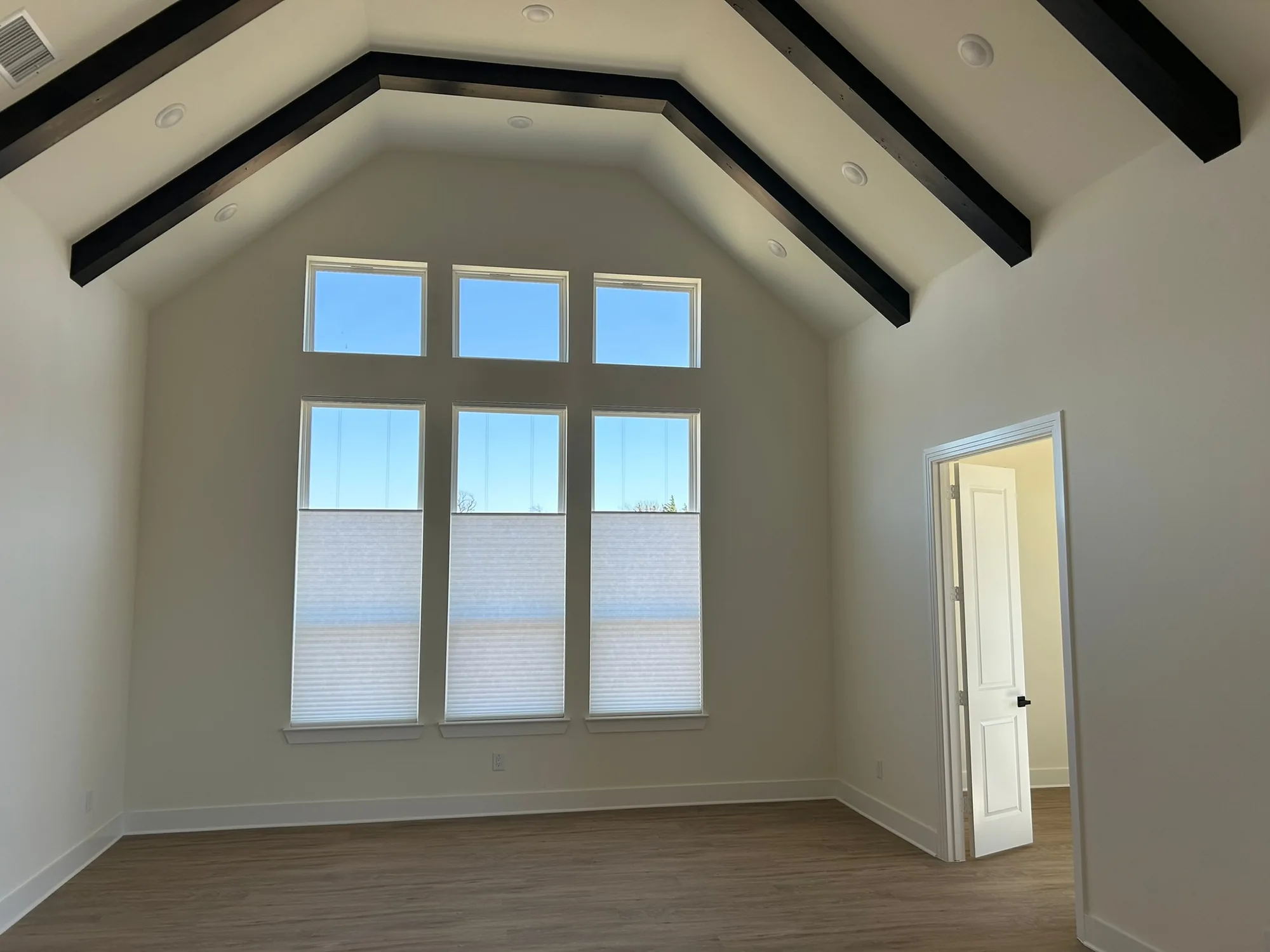 Honeycomb Shades installed by Love Is Blinds in a Texas home