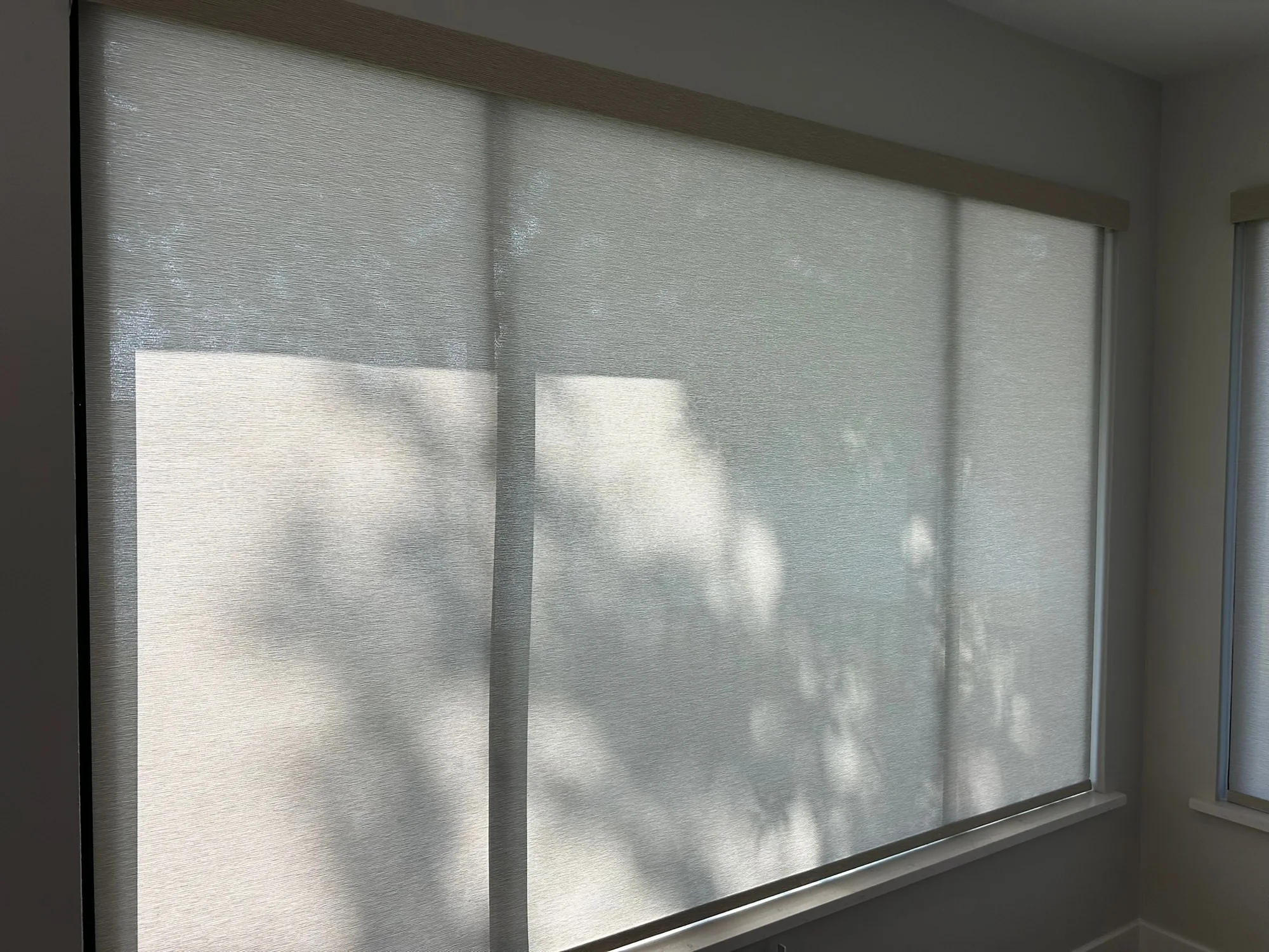 Roller Shades installed by Love Is Blinds in a Texas home
