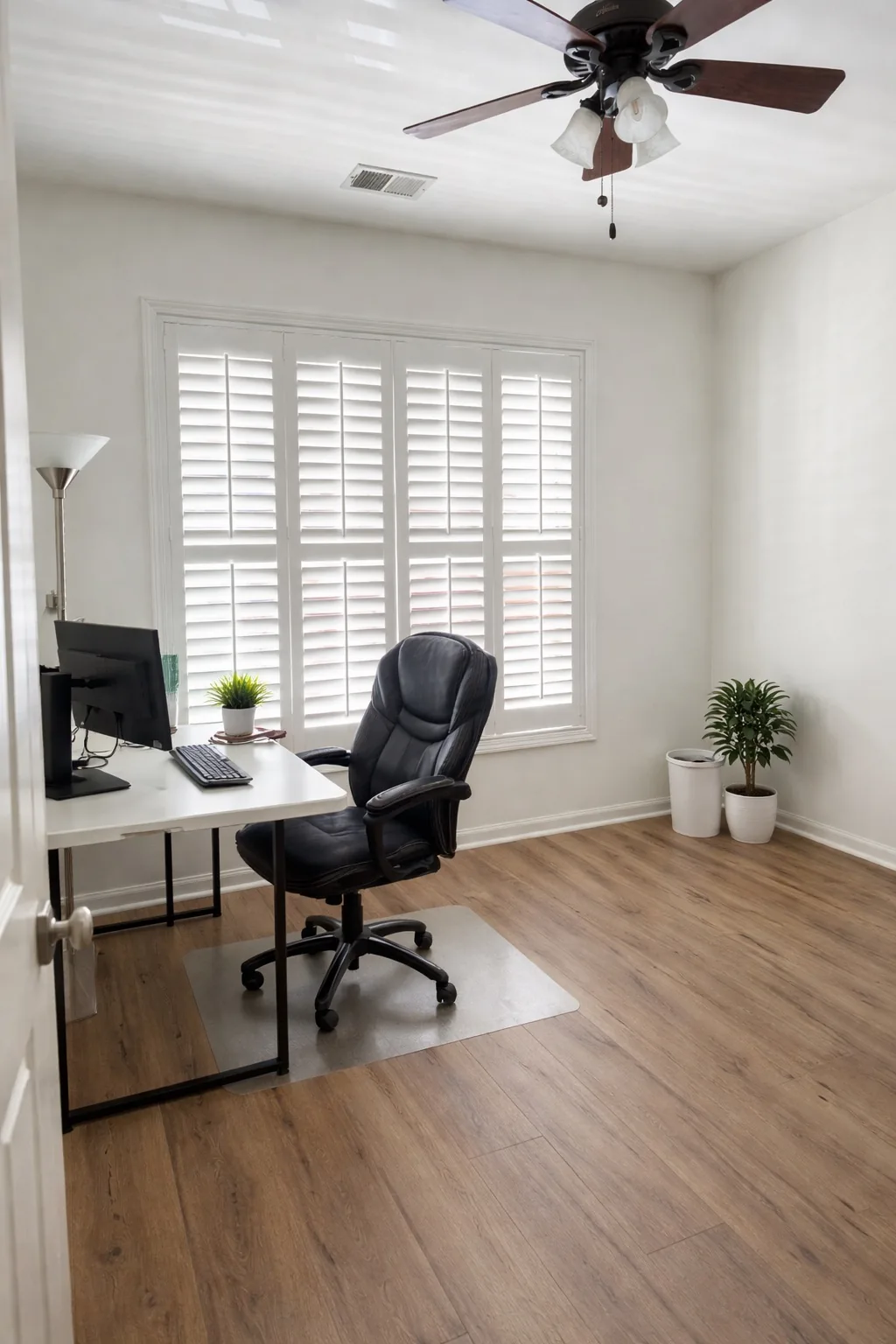 Plantation Shutters installed by Love Is Blinds in a Texas home