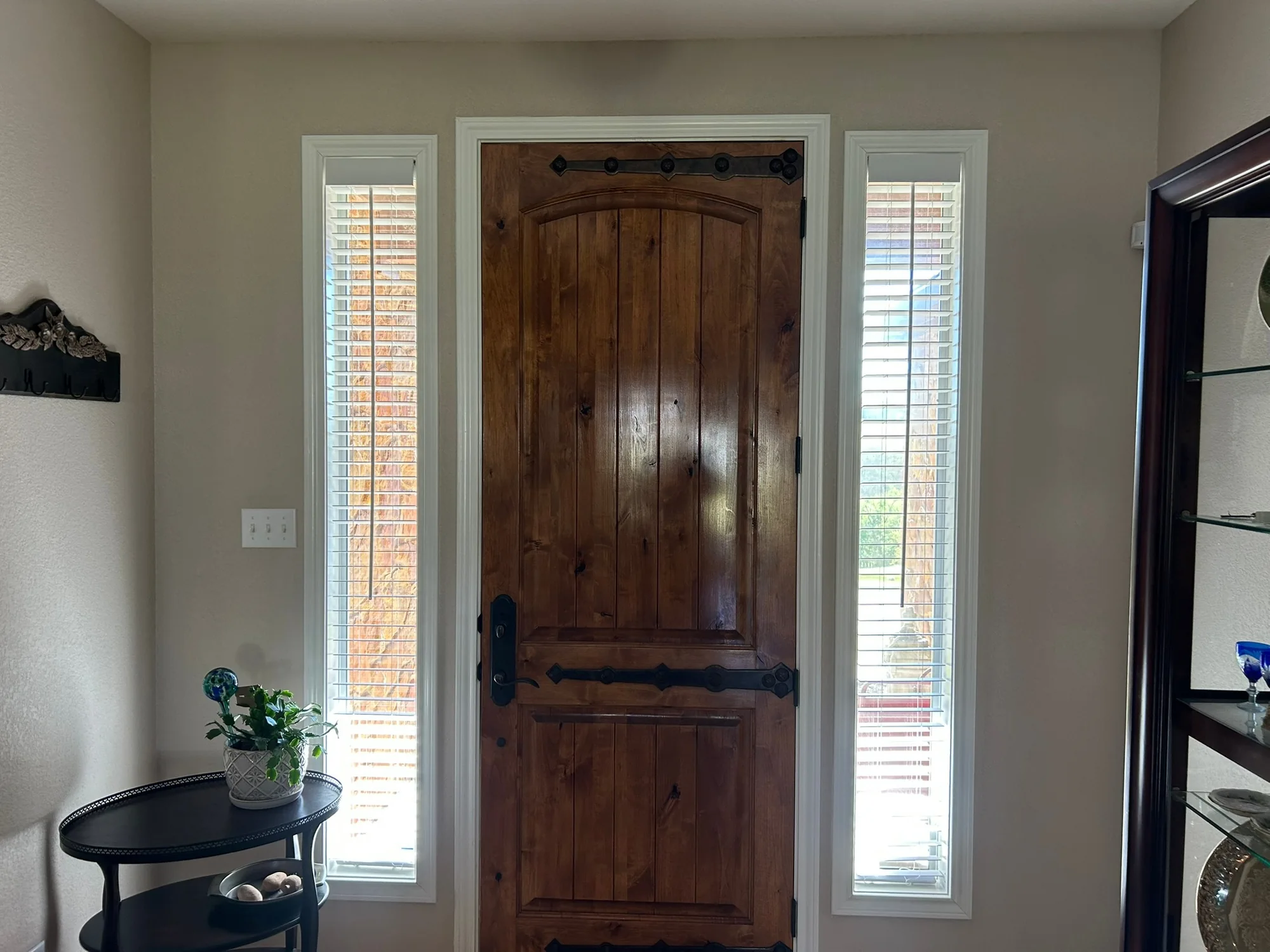 Plantation Shutters shading a Texas room
