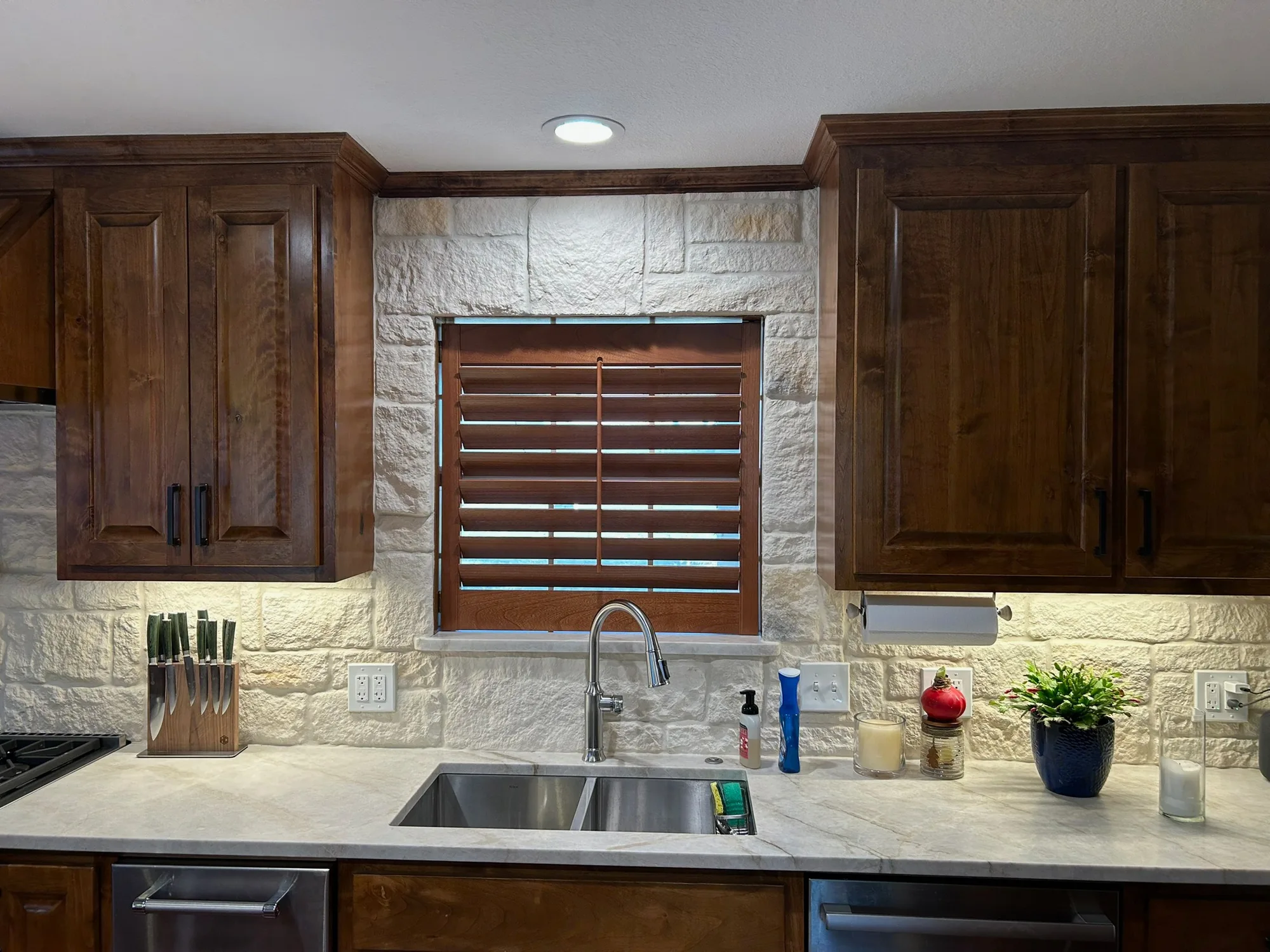 Window Shutters in a Sherman, TX home