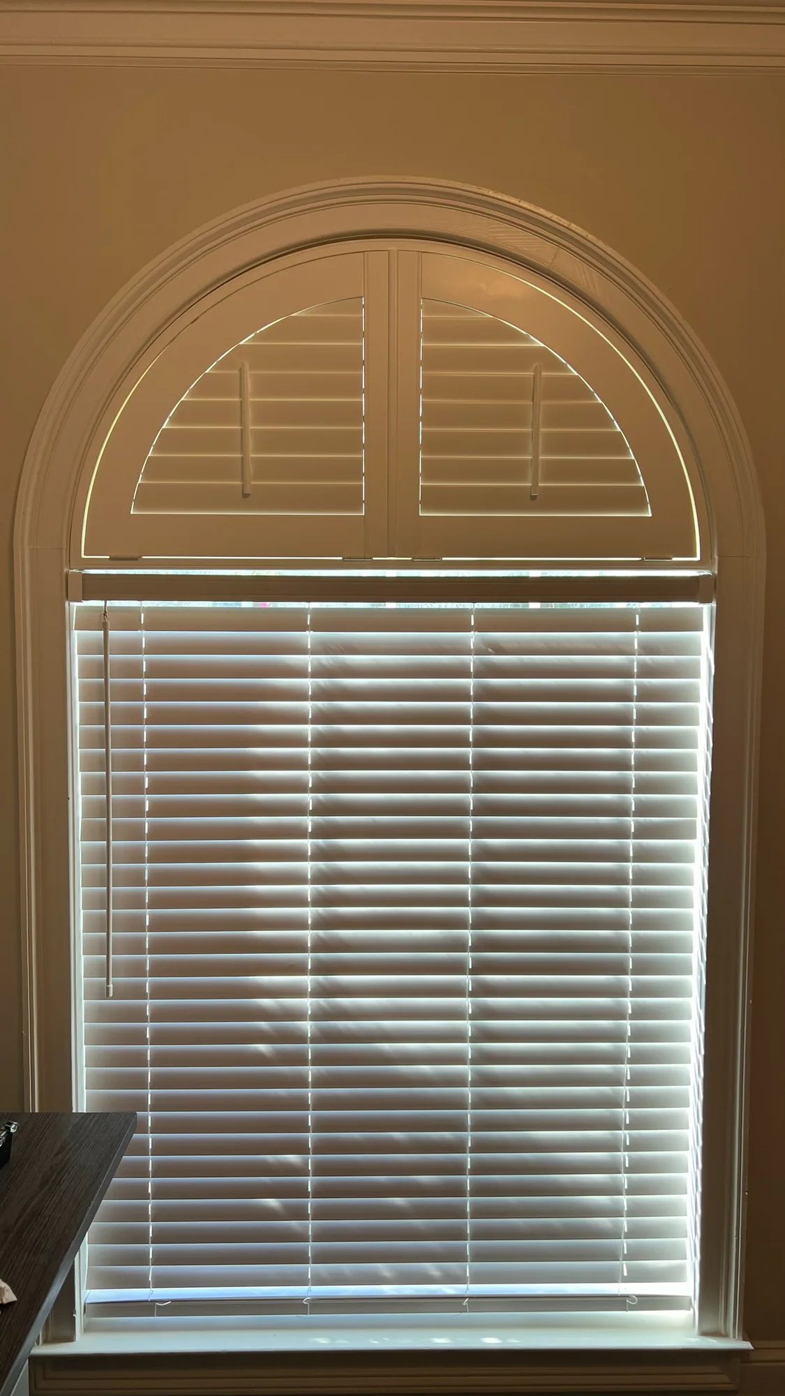 Plantation Shutters installed by Love Is Blinds in a Texas home