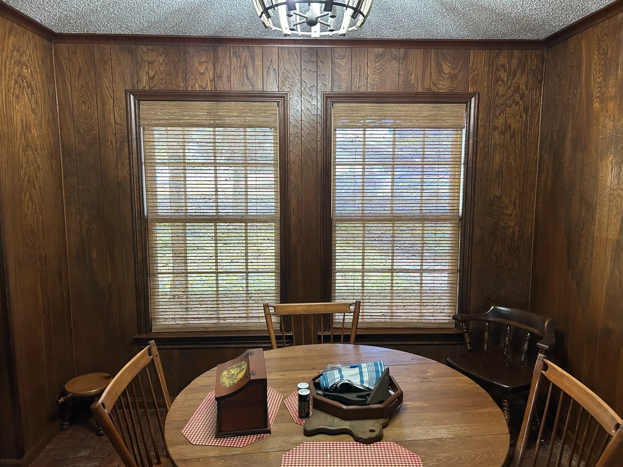 Roman & Woven installed by Love Is Blinds in a Texas home