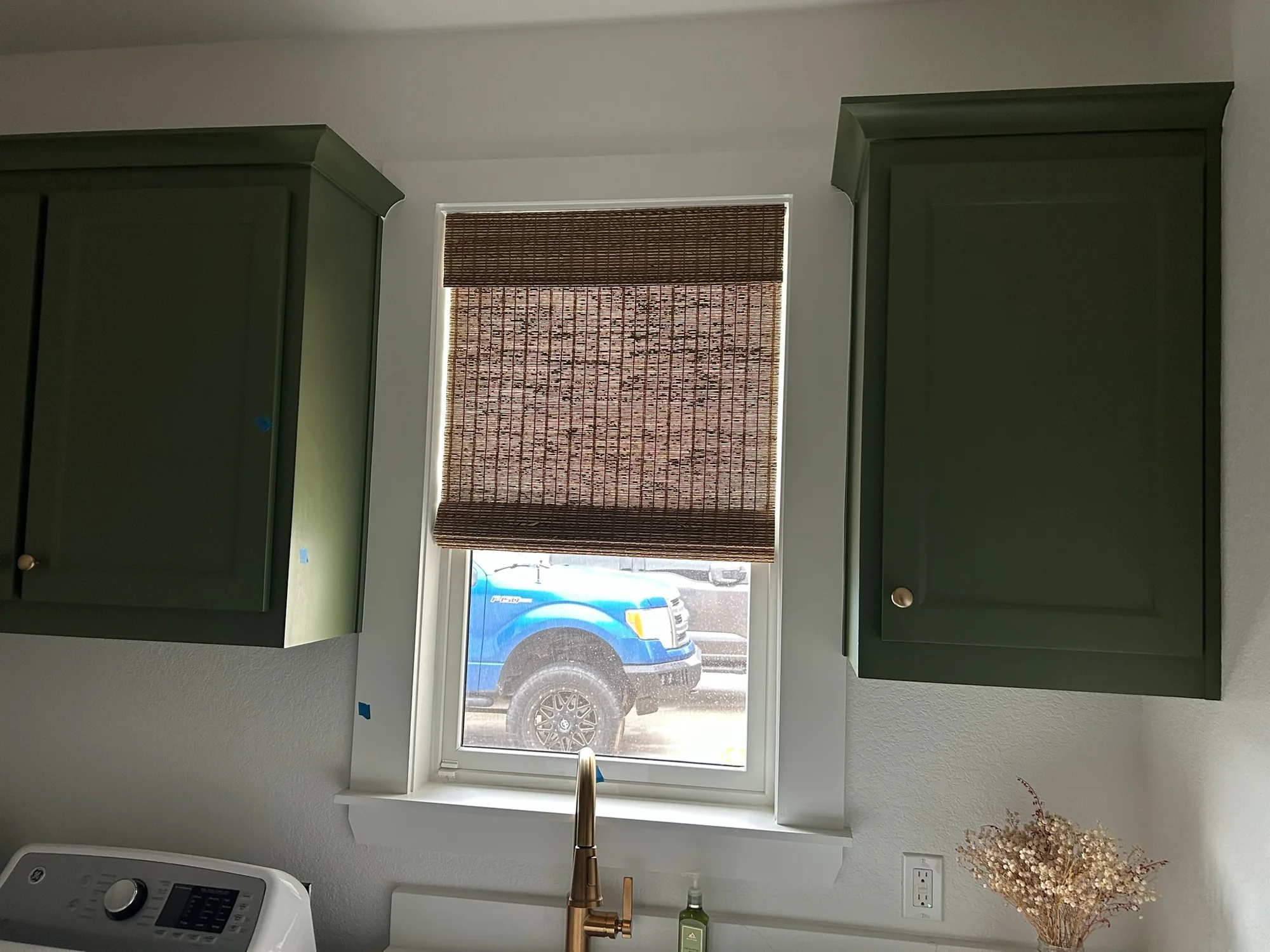 Roman & Woven in a finished Love Is Blinds installation